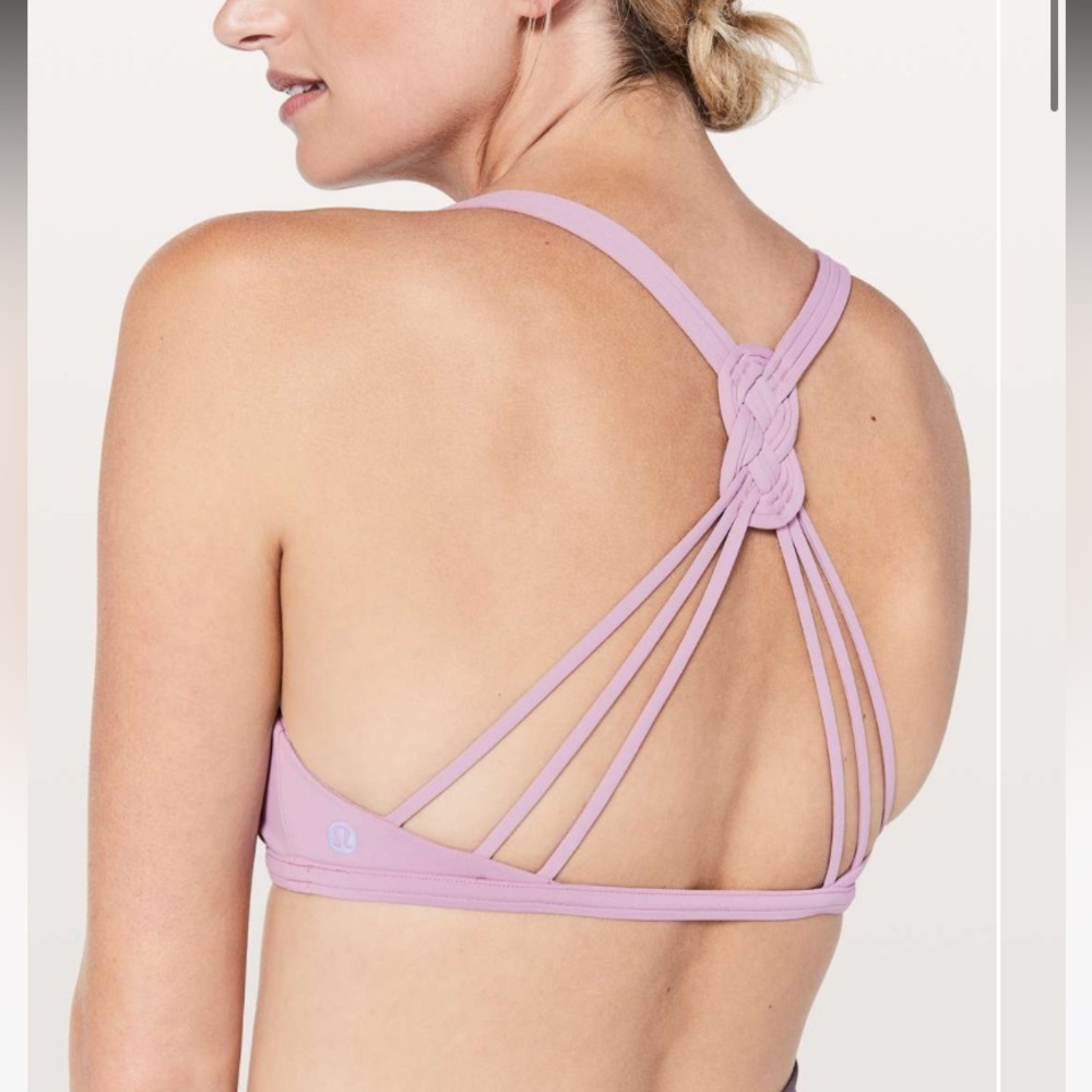 lululemon athletica Love Knot Bra Rose Blush 6